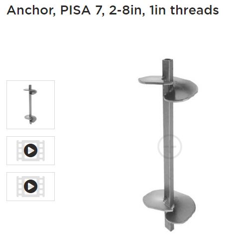 Anchor Dual 8in 1in